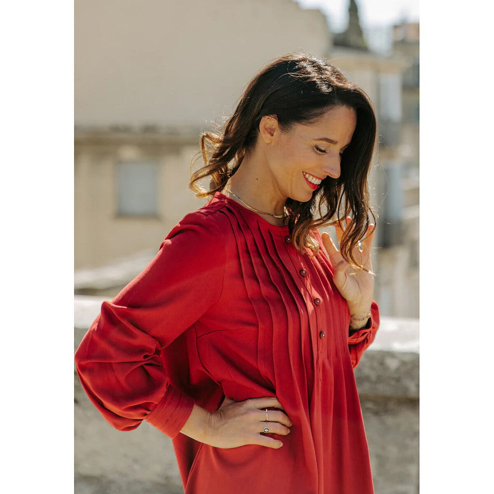 Atlas Shirt Dress and Blouse Maison Fauve Sewing Pattern – Sew Essential