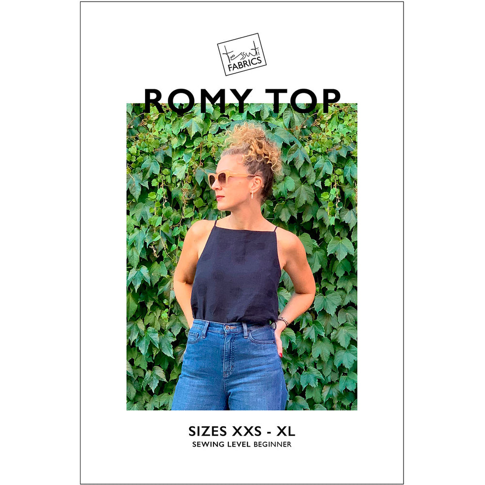 Romy Top Tessuti Sewing Pattern. Size XXS-XL. – Sew Essential